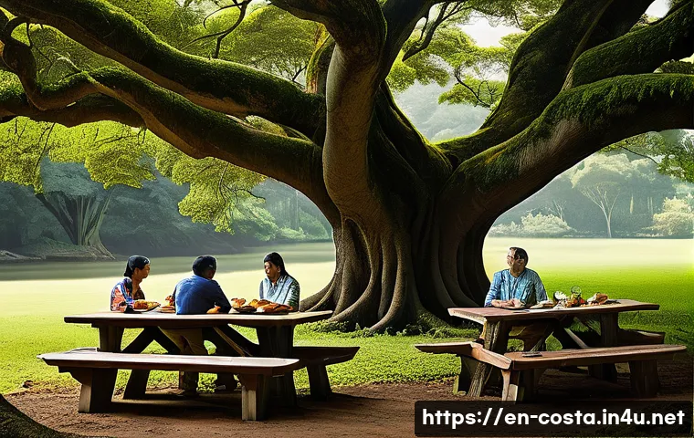 코스타리카 미국과의 외교 관계 - **Prompt 1: Foundations of Enduring Friendship**
* **Description:** A vibrant, allegorical dep...