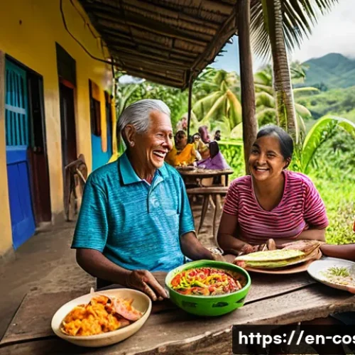 Home 28 코스타리카 생태 관광 - **Prompt: The Essence of Pura Vida**
"A vibrant, wide-angle shot capturing the heartwarming esse...